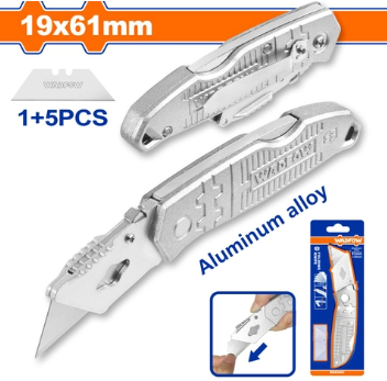 Dao gập tiện dụng 19x61mm hiệu Wadfow WSK9461