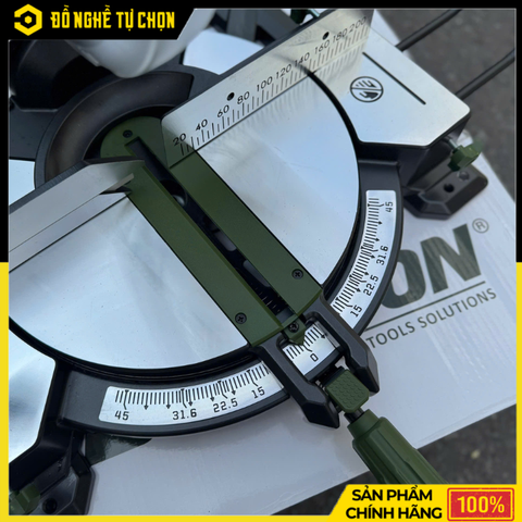 Máy cắt kim loại đặt cố định (loại cắt đứt), hiệu DEKTON, model DK-CN255XPLUS, màu olive