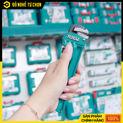 Mỏ Lết Răng 200mm Total THT170826 – Hàm Răng Thép Carbon – Độ Bền Cao – Hàng Chính Hãng Có VAT