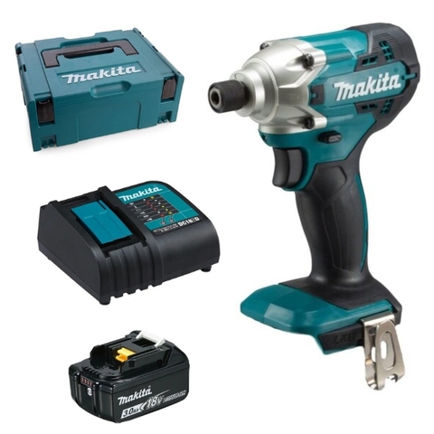 Máy Vặn Vít Dùng Pin (BL1830B*1+DC18SD+ THÙNG MAKPAC)(18V) Makita DTD156SF1J