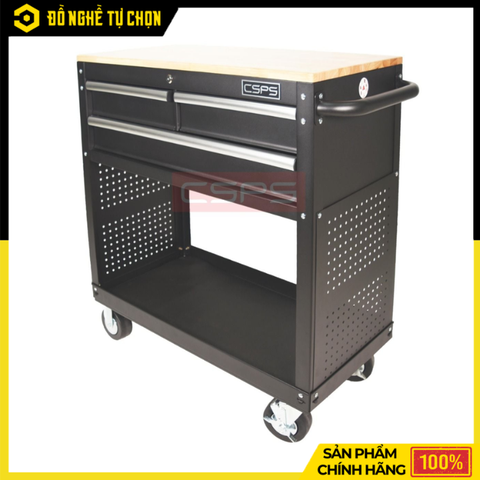 Tủ Dụng Cụ Di Động 91cm CSPS 3 Hộc Kéo VNUC09103BB2M | Hàng Chính Hãng, Có VAT