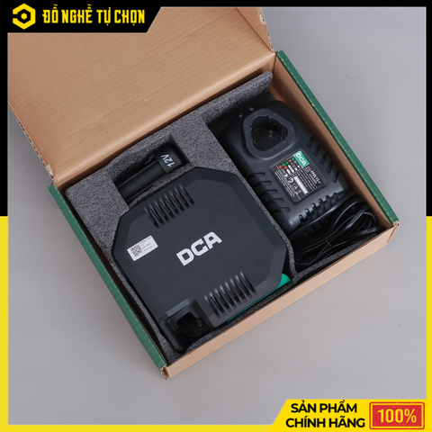 Máy bơm hơi dùng pin DCA ADQE120DK - 12V