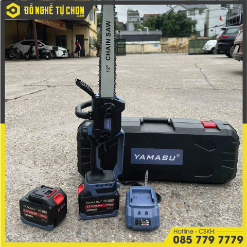 Máy cưa xích pin YMS-M12CX (kèm pin sạc)