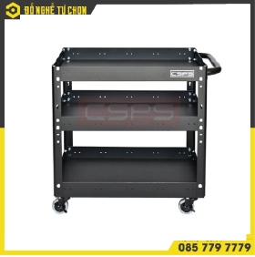 Xe Đẩy CSPS 3 ngăn - 71cm Màu Đen