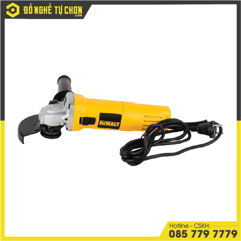 Máy mài góc công tắc trượt 100mm hiệu Dewalt DW802-B1