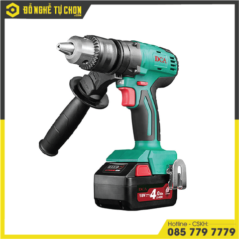 Máy Khoan Không Chổi Than Dùng Pin DCA ADJZ16Z