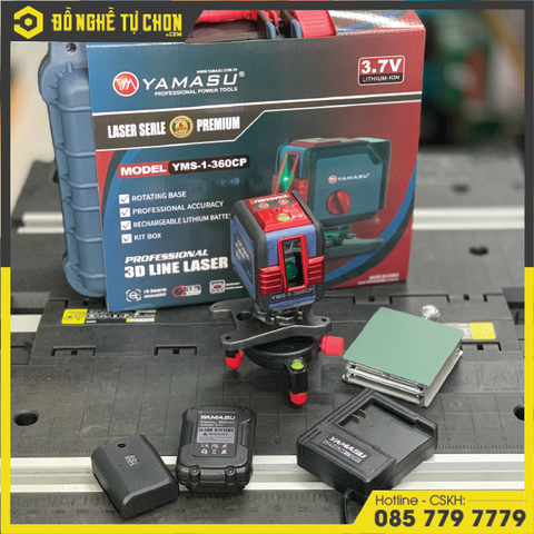 MÁY Laser Cân Bằng 2 Tia Xanh – Phiên Bản Compact Yamasu YMS-1-360CP
