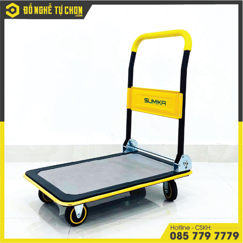 Xe Đẩy Hàng Sàn Thép SUMIKA T150, Tải Trọng 150kg