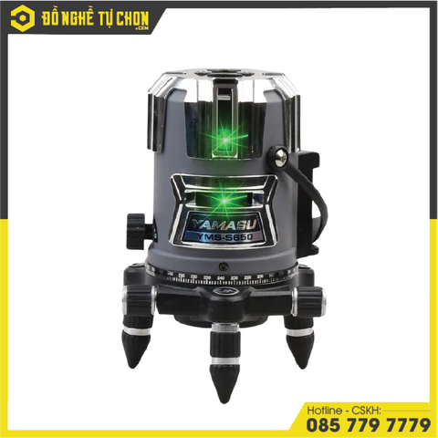 MÁY Laser Cân Bằng 5 Tia Xanh Siêu Sáng Cao Cấp Phiên Bản Seri S Premium New 2024 Yamasu YMS-S650