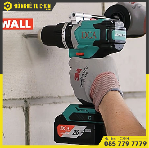 Máy khoan đục dùng pin không chổi than DCA ADJZ03-13Z