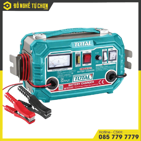 Máy sạc bình 12/24V hiệu Total TBC1601 - 180A