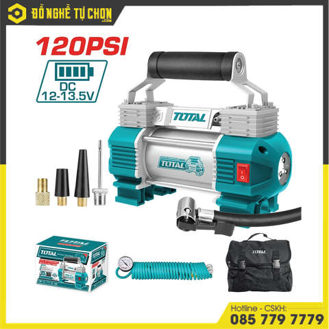 Dụng cụ kiểm tra hơi lốp xe ô tô hiệu Total TTAC2506
