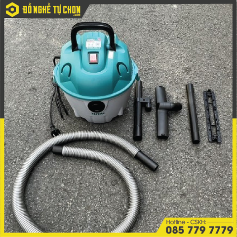 Máy hút bụi hiệu Total TVC12101, Công suất: 1200W, Dung tích: 10L
