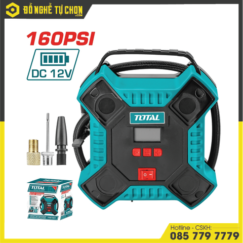 Dụng cụ kiểm tra hơi lốp xe ô tô hiệu Total TTAC1601