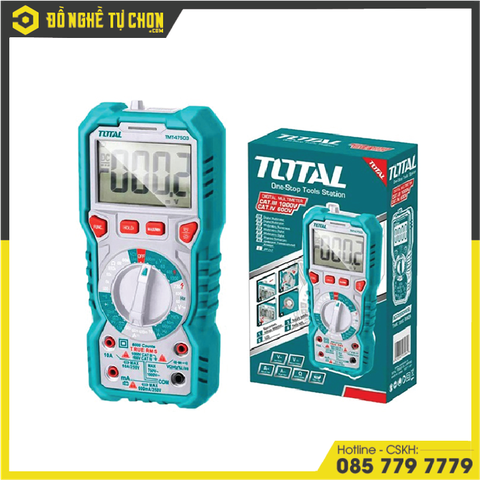 Đồng hồ đo điện đa năng hiệu Total TMT47503