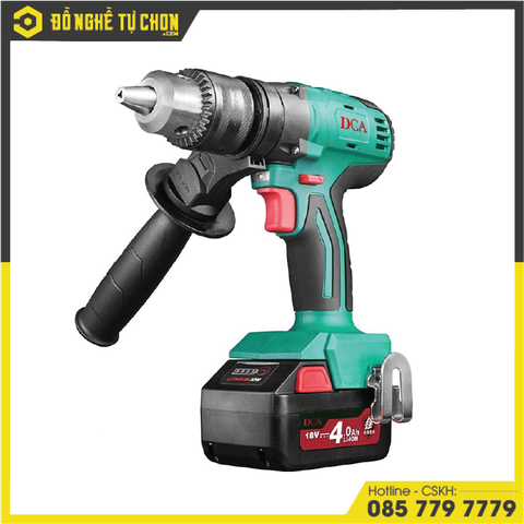 Máy Khoan Không Chổi Than Dùng Pin DCA ADJZ16E
