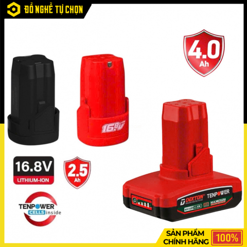 Pin Dekton 16.8V 4.0Ah D16-B4060PRO | Hàng Chính Hãng, Có VAT
