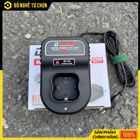 Đế Sạc Pin 16.8V Dekton D16-S2000 – Sạc Nhanh 2A, Ổn Định, Chính Hãng Dekton | Hàng Chính Hãng, Có VAT