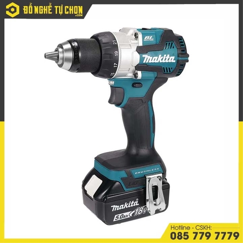 Máy Khoan Và Vặn Vít Dùng Pin (BL)(18V) Makita DDF489RTJ