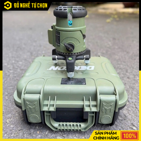 Máy Cân Bằng Laser 5 Tia Dekton DK-LS0501XPRO – Tia Xanh Rõ Nét, Xoay 360°, Cân Chỉnh Chuẩn Xác, Hàng Chính Hãng, Có VAT