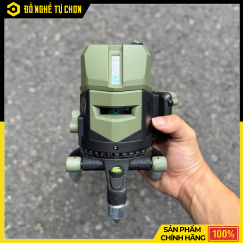 Máy Cân Mực Laser 5 Tia Dekton DK-LS0503XPRO – Pin 6000mAh x2, Tia Xanh Siêu Sáng | Hàng Chính Hãng, Có VAT