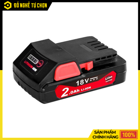 Pin 18V 2.0Ah DCA FFBL18-07 Nhỏ Gọn, Sạc Nhanh, Tương Thích Nhiều Dụng Cụ DCA | Hàng Chính Hãng, Có VAT