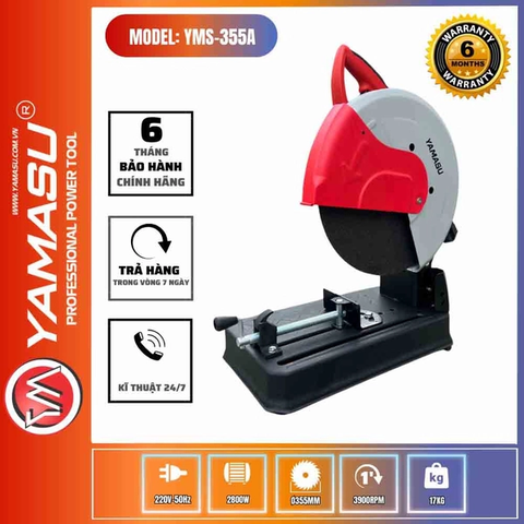 MÁY Cắt Sắt Đế Bàn Yamasu YMS-355A