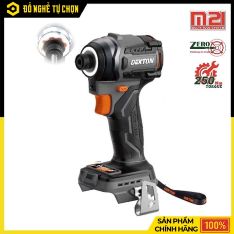Máy Vặn Vít 21V Dekton M21-CV250PRO Gen 3 – Brushless – Lực Siết 250Nm – 4 Tốc Độ – Hàng Chính Hãng Có VAT