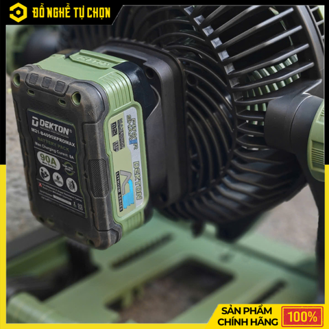 [THÂN] Quạt Pin Dekton M21-Q190XPRO 21V Gió Mạnh Xoay 360 Đa Năng | Hàng Chính Hãng, Có VAT