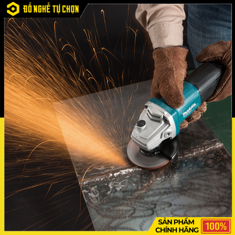 Máy Mài Góc Makita M9512B 100mm 720W – Công Tắc Đuôi An Toàn, Mài Cắt Mạnh Mẽ Cho Thợ Chuyên Nghiệp | Hàng Chính Hãng, Có VAT