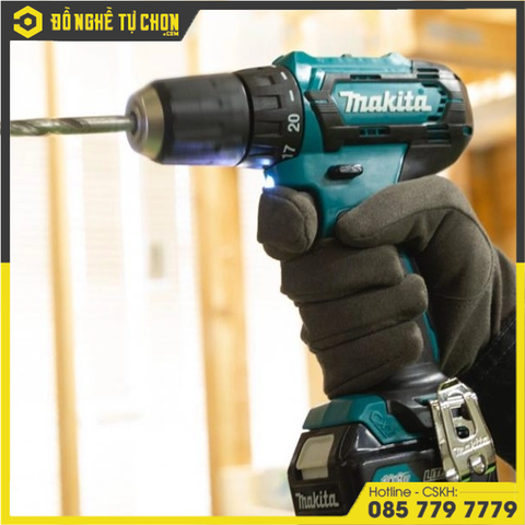 Máy Khoan Búa, Vặn Vít Dùng Pin Makita HP333DZ (Chưa Pin & Sạc )