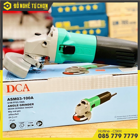 Máy Mài Góc, Máy Mài Cầm Tay 710w DCA ASM03-100A