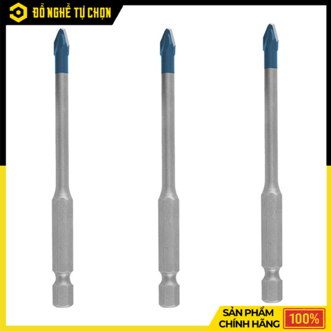 Mũi Khoan Gạch Cứng Bosch Hex-9 – Size 5/6/8mm – Chuyên Dụng Cho Gạch Men, Gạch Granite – Hàng Chính Hãng Có VAT