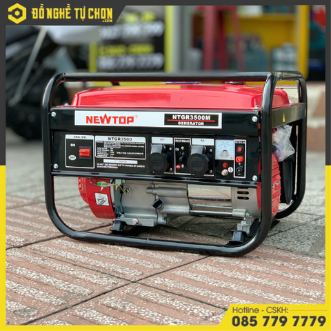 Máy Phát Điện Dùng Xăng NEWTOP NTGR3500M 3.0kW BH 12 tháng