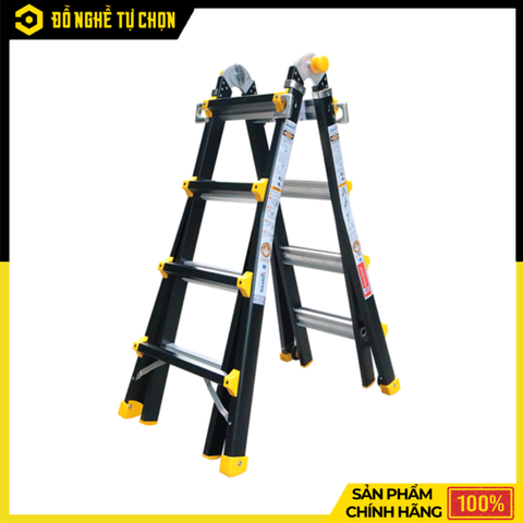 Thang Nhôm Gấp Đa Năng Nikawa NKB-44 New 2021 Cao 4.4m Chắc Chắn, Linh Hoạt Cho Mọi Công Việc Trên Cao | Hàng Chính Hãng, Có VAT
