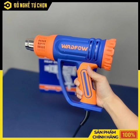 Máy Thổi Hơi Nóng Wadfow WHG1520 – 2000W – Điều Chỉnh Nhiệt Độ Chính Xác – 3 Đầu Thổi – Hàng Chính Hãng Có VAT