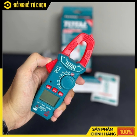 Đồng Hồ Đo Điện Ampe Kìm AC/DC Total TMT42002 – Đo Chính Xác Cao – Hàng Chính Hãng Có VAT