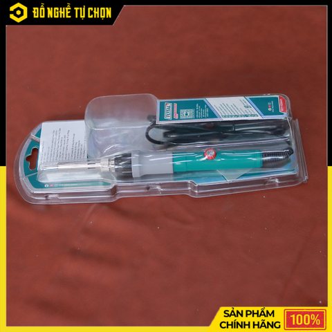 Mỏ Hàn Chì 100W Total TET1100831 – Làm Nóng Siêu Nhanh 20 Giây – Tay Cầm Cách Nhiệt – Hàng Chính Hãng Có VAT