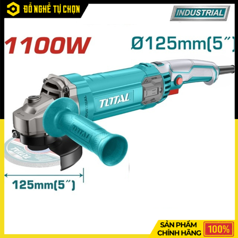 Máy mài góc cầm tay dùng điện - Hiệu Total - Model: TG11012556 - Công suất: 1100W