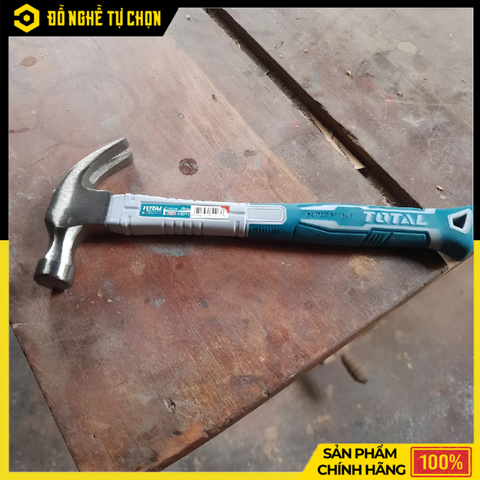 Búa Nhổ Đinh 8oz Total THCH61008 – Nhỏ Gọn, Cán Sợi Thủy Tinh | Hàng Chính Hãng, Có VAT