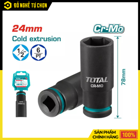 Đầu Tuýp 24mm 1/2