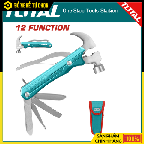 Búa Đa Năng Cầm Tay Total THMFH0126 – 12 Trong 1 Tiện Lợi Cho Mọi Công Việc | Hàng Chính Hãng, Có VAT