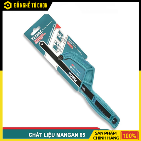 Khung Cưa Sắt Mini TOTAL THMHF1504 – Gọn Nhẹ, Bền Bỉ, Tiện Dụng | Hàng Chính Hãng, Có VAT