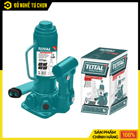 Con Đội Thủy Lực Total THT109042 Tải Trọng 4 Tấn Nâng Xe Nhanh Chóng, An Toàn Và Bền Bỉ | Hàng Chính Hãng, Có VAT