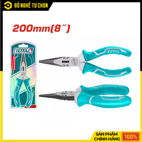 Kềm Mũi Nhọn Mỏ Dài 200mm Total THT120806P – Bền Bỉ, Chính Xác | Hàng Chính Hãng, Có VAT