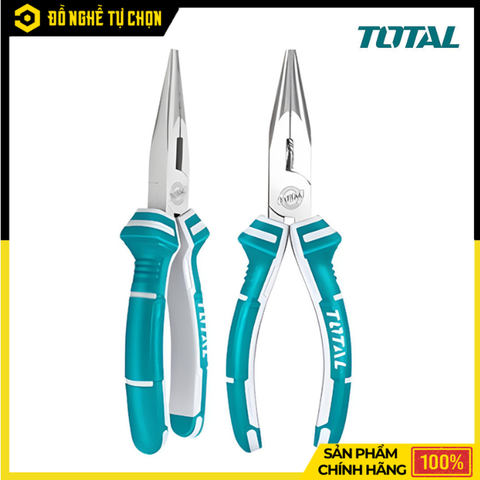 Kềm Mũi Nhọn Mỏ Dài 200mm Total THT120806P – Bền Bỉ, Chính Xác | Hàng Chính Hãng, Có VAT