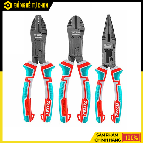 Bộ Kìm Đa Năng Trợ Lực 3 Chi Tiết Total THT2CK231S – Thép Cr-V Siêu Cứng – Hàng Chính Hãng Có VAT