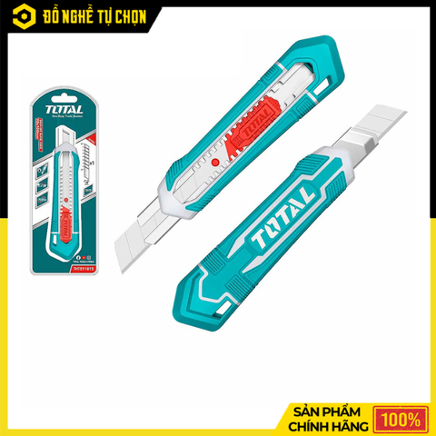 Dao Rọc Giấy Total THT511815 179mm – Lưỡi Sắc Bén, Cắt Ngọt, Cầm Chắc Tay | Hàng Chính Hãng, Có VAT