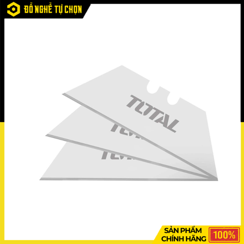 Bộ 10 Lưỡi Dao Rọc Đa Năng Total THT519001 – Sắc Bén, Thay Thế Nhanh | Hàng Chính Hãng, Có VAT