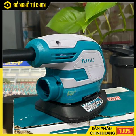 Máy Chà Nhám 65W Total TMS6505 93x133mm Gọn Nhẹ Hiệu Quả | Hàng Chính Hãng, Có VAT